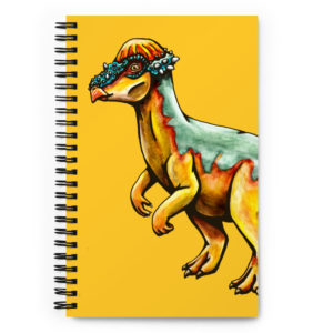Pachycephalosaurus Spiral Notebook