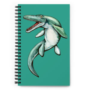 Mosasaur Spiral Notebook