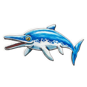 Ichthyosaur Vinyl Sticker